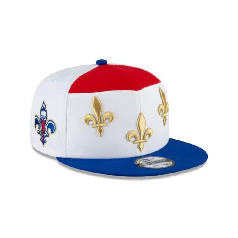 NBA New Orleans Pelicans City Edition 59Fifty Fitted (XOS8013) - Blue New Era Caps